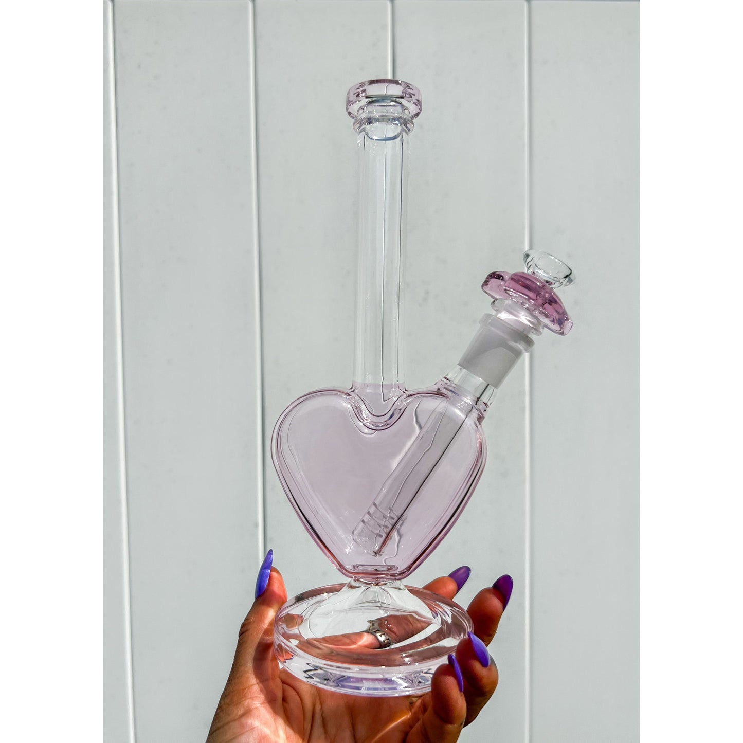 Pink Heart Bong