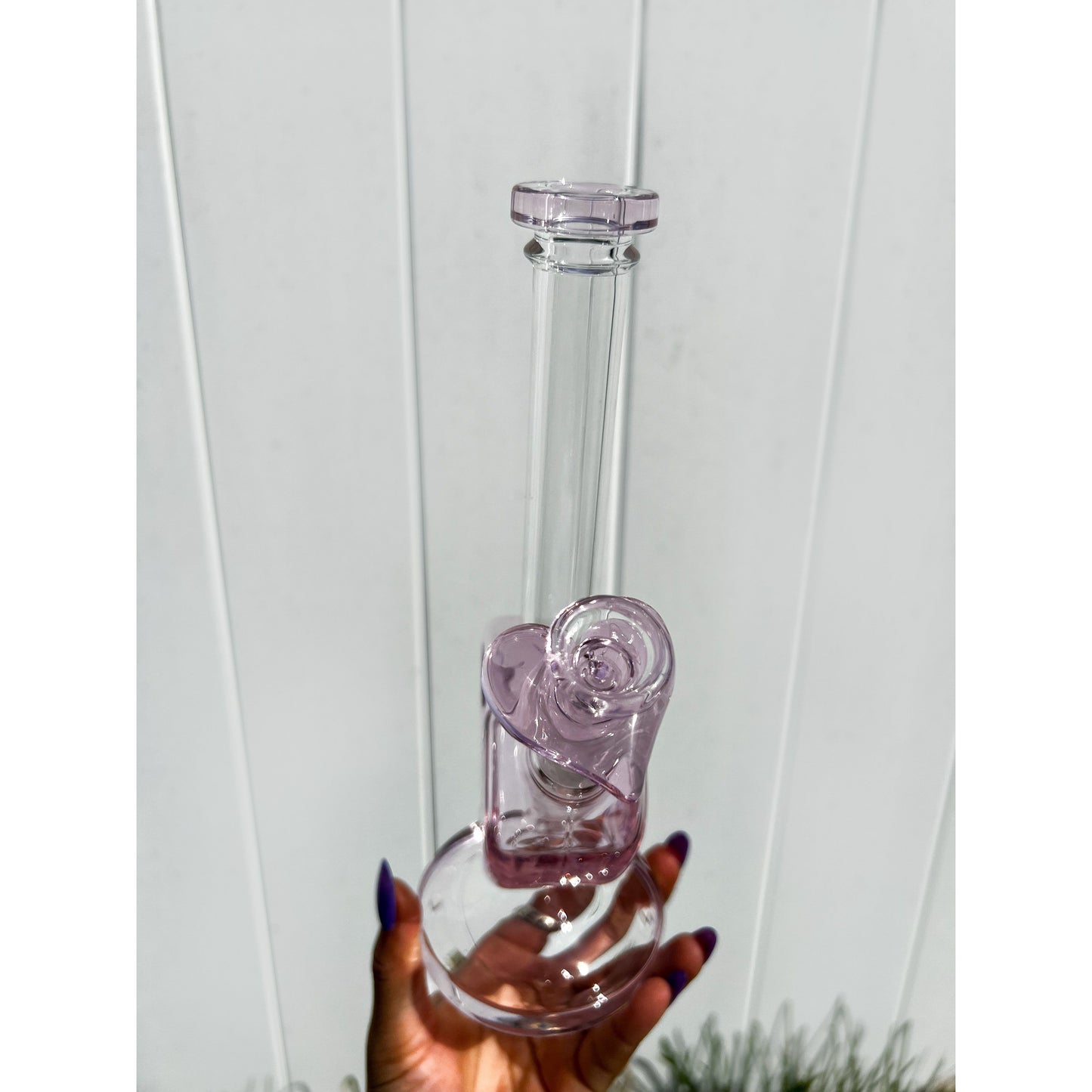 Pink Heart Bong