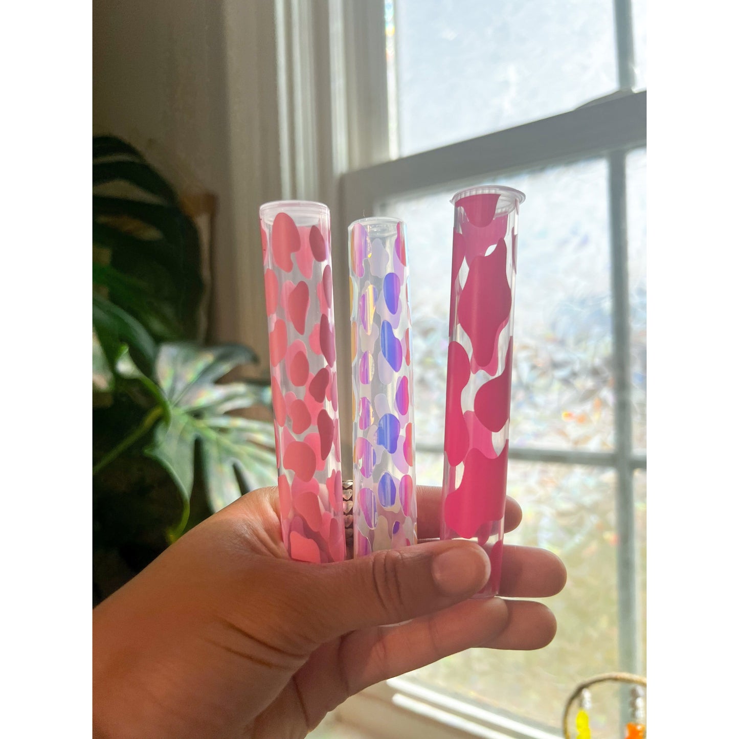 Cow Print Doob Tubes