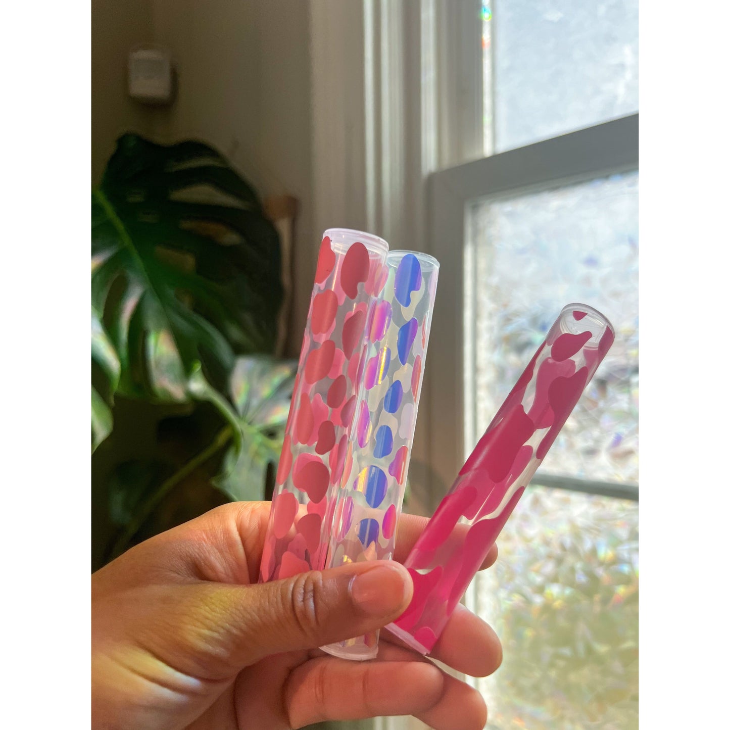 Cow Print Doob Tubes