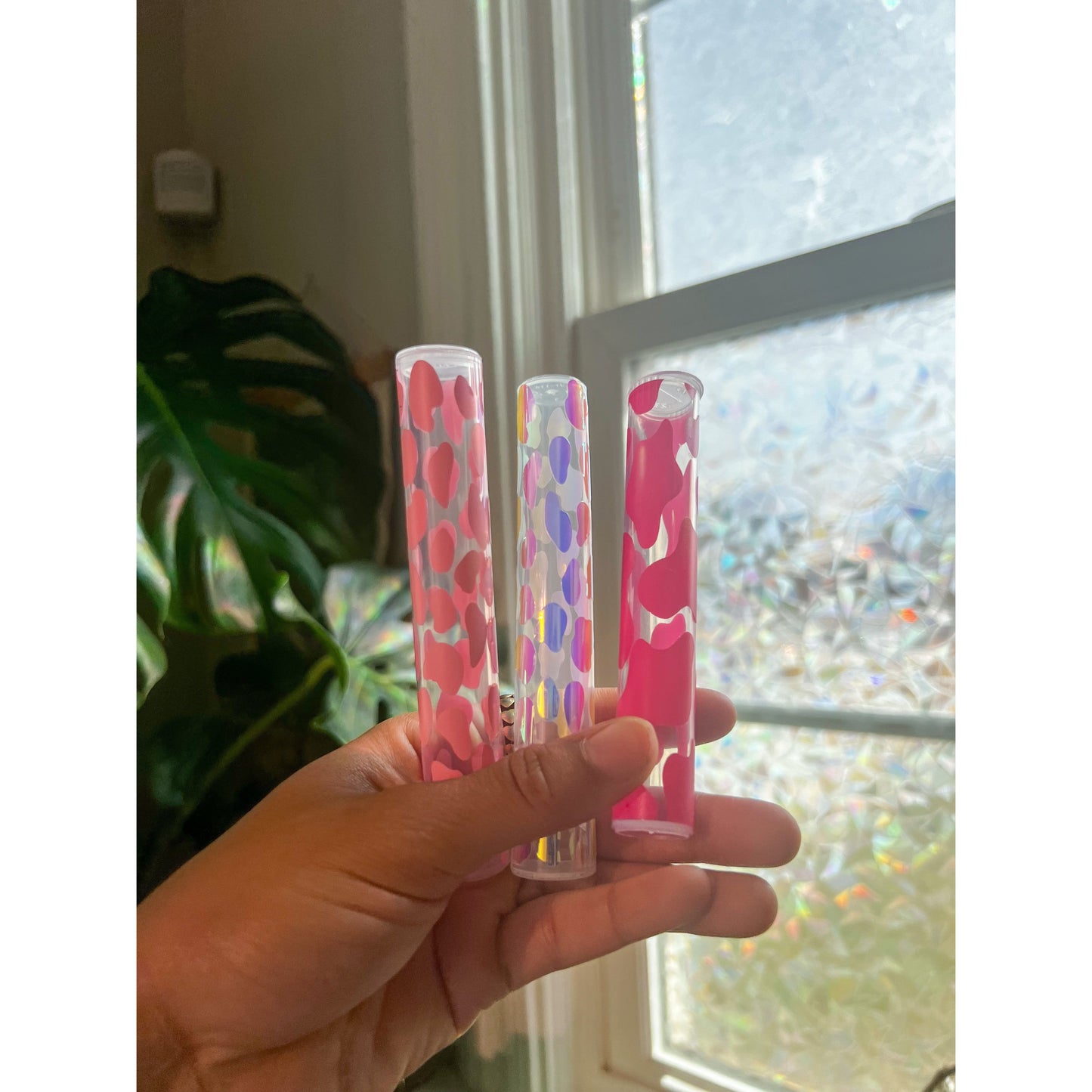 Cow Print Doob Tubes