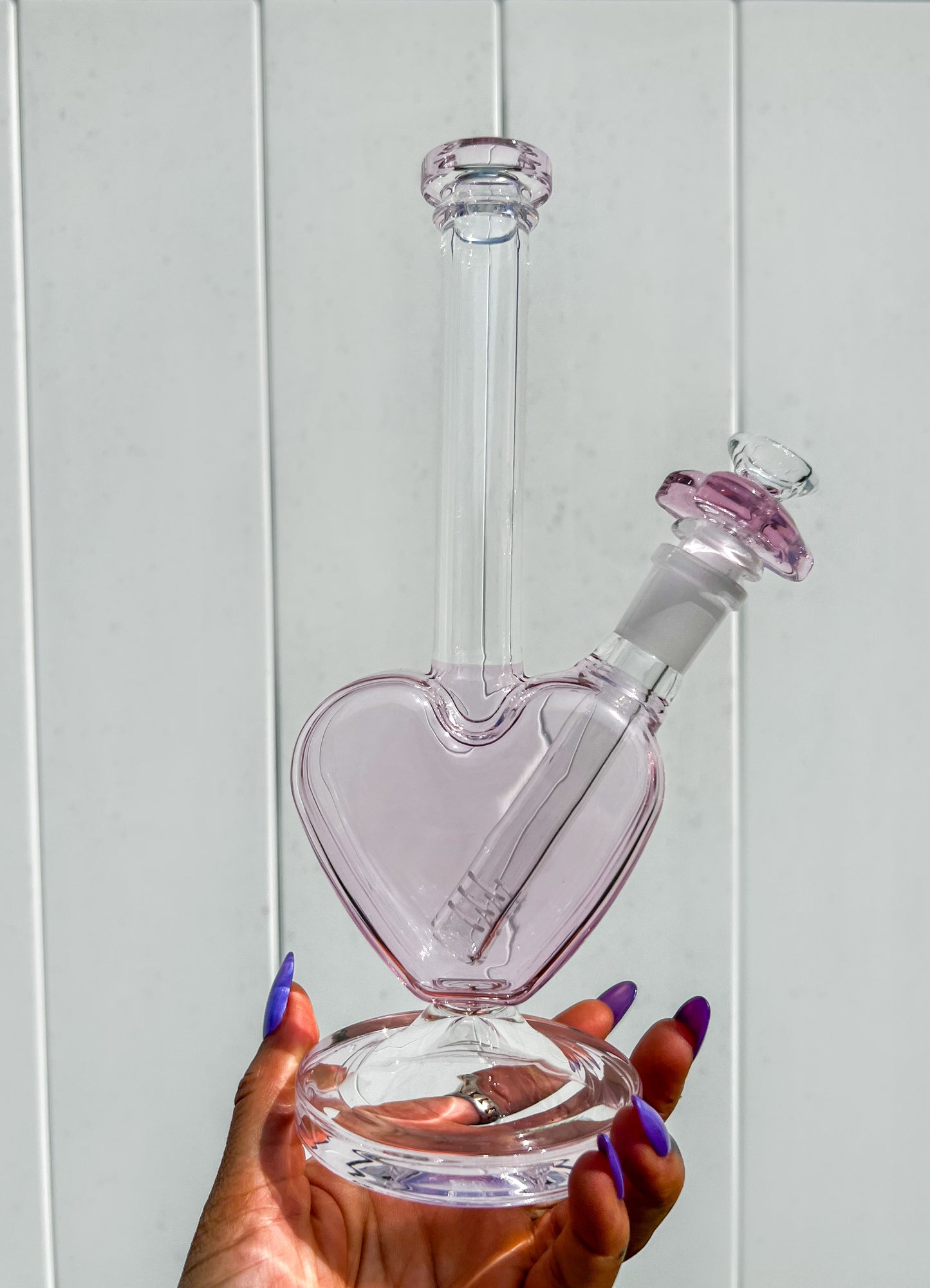 Pink Heart Bong