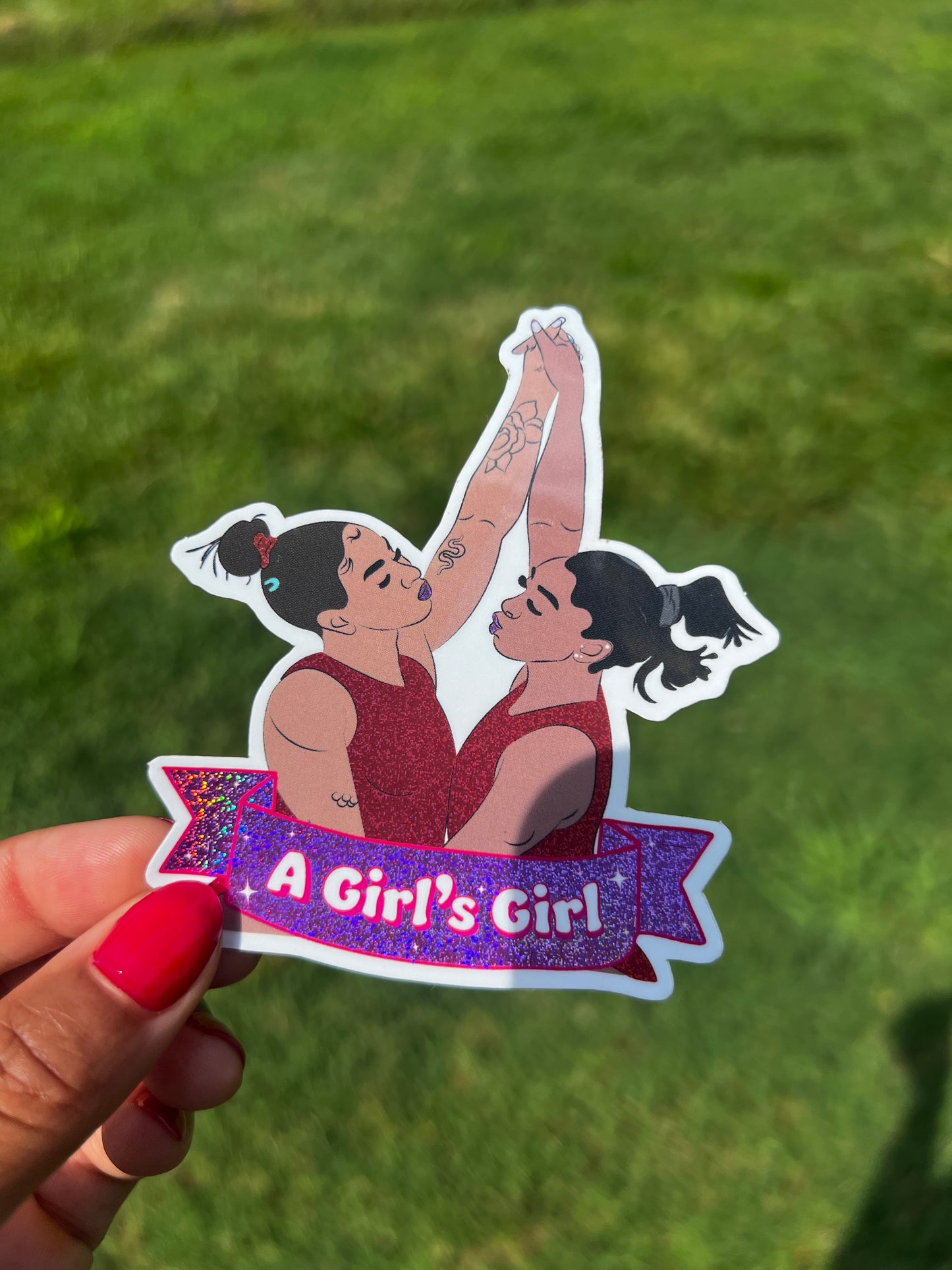 Jordan & Simone Biles Olympics Stickers