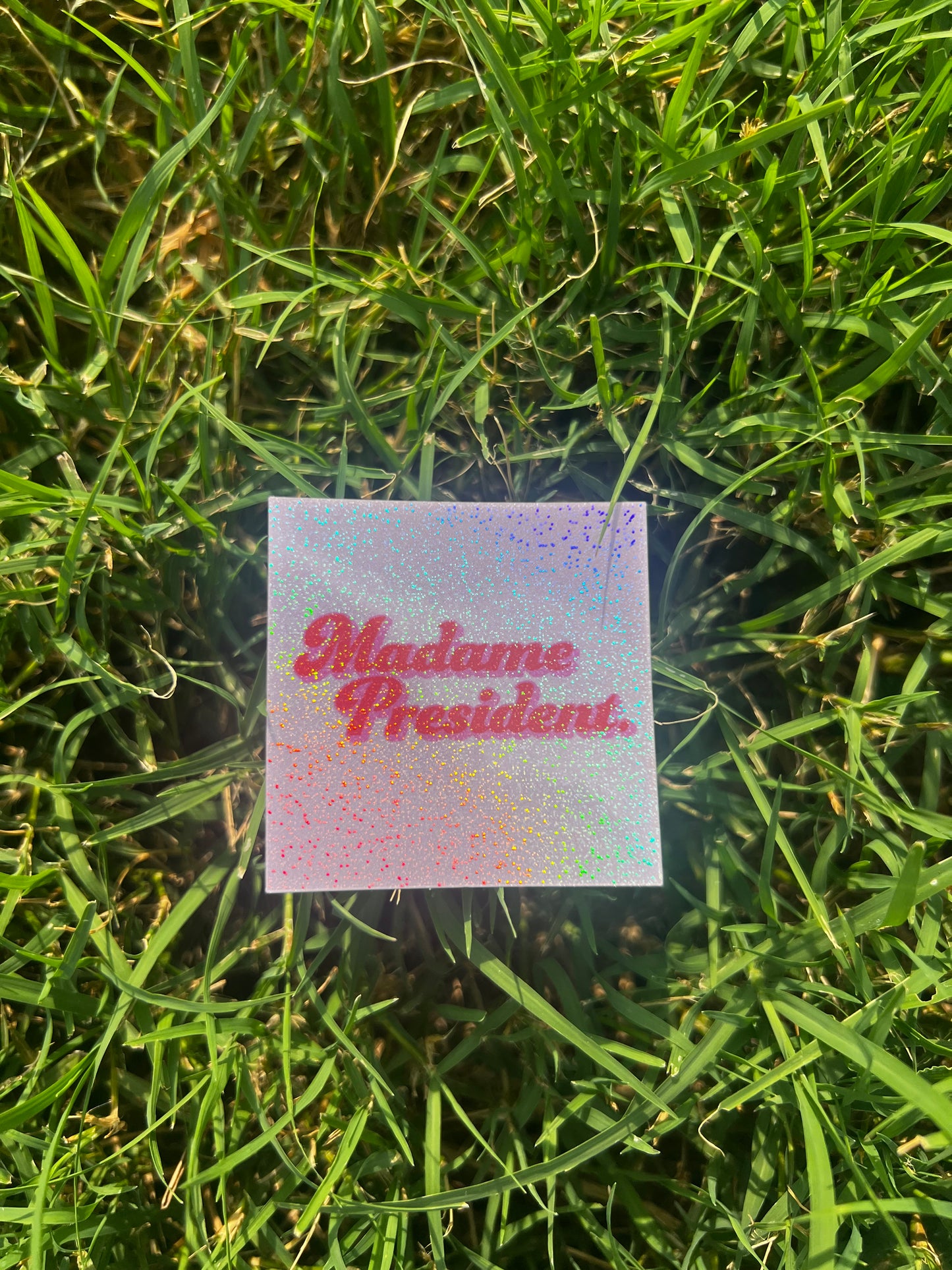 Madame President Sticker